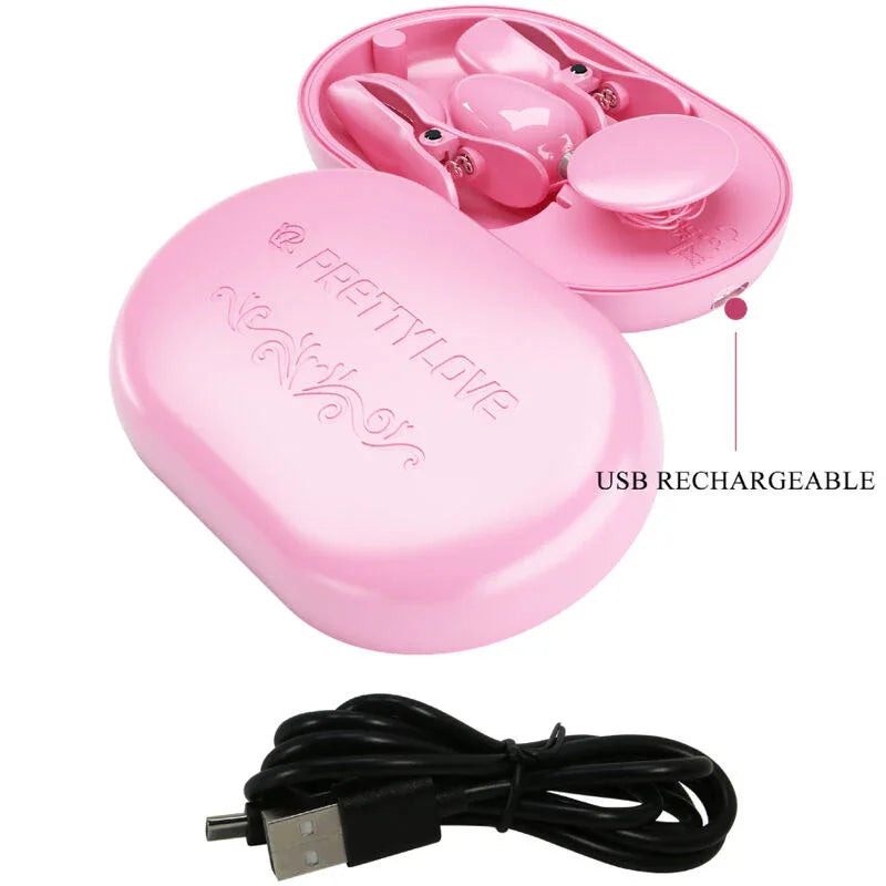 PRETTY LOVE - ÜBERRASCHUNGSBOX ROSA ELEKTROSTIMULATIONSPINZETTE - Vanelion Paradise