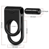 ARMONY - TWINS DOPPEL-VIBRATORRING FÜR PAARE SCHWARZ - Vanelion Paradise