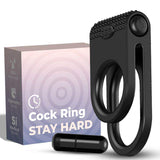 ARMONY - TWINS DOPPEL-VIBRATORRING FÜR PAARE SCHWARZ - Vanelion Paradise