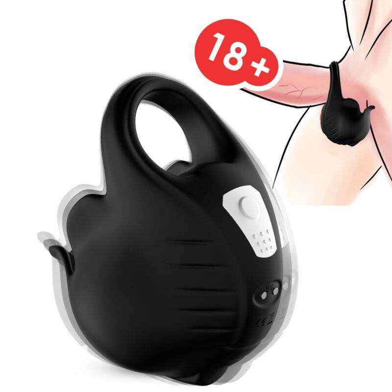 ARMONY - SCHRÖPFEN VIBRATORRING FERNBEDIENUNG SCHWARZ - Vanelion Paradise