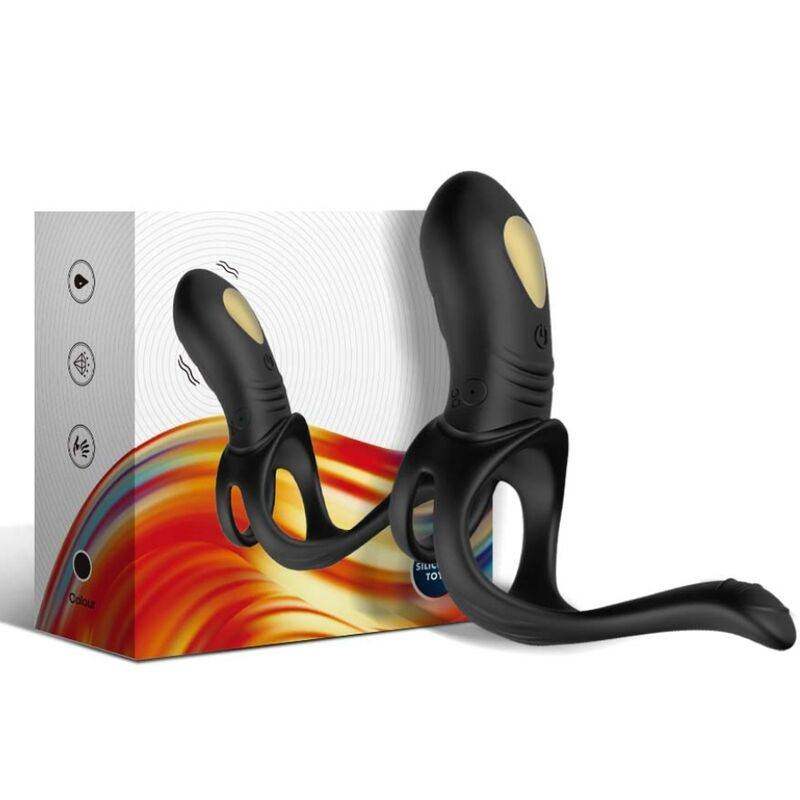 ARMONY - JOY JUMPER RINGVIBRATOR FÜR PAARE & ANALPLUG SCHWARZ - Vanelion Paradise