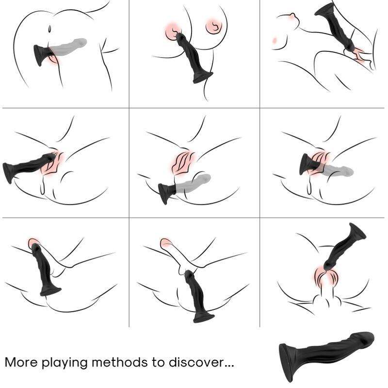 ARMONY - DILDO VIBRATOR & ANAL PLUG FERNBEDIENUNG SCHWARZ - Vanelion Paradise
