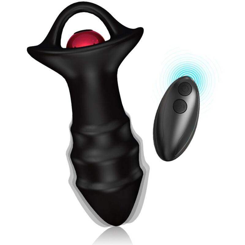 ARMONY - KYLIN FINGERVIBRATOR & ANALPLUG FERNBEDIENUNG SCHWARZ - Vanelion Paradise
