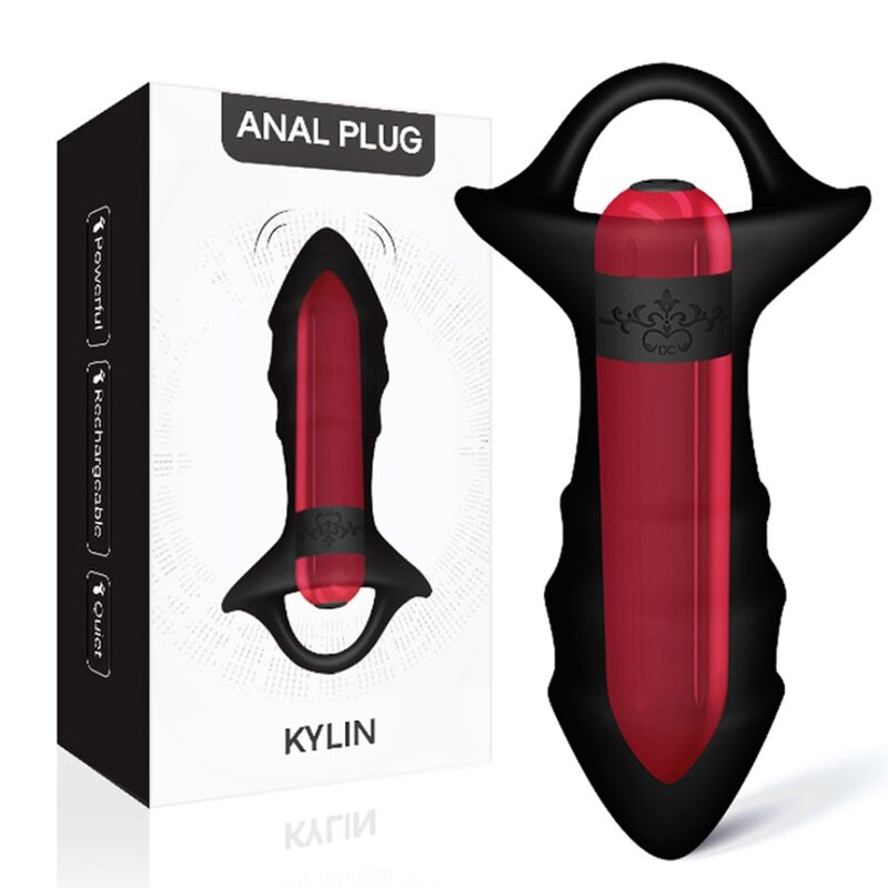 ARMONY - KYLIN FINGERVIBRATOR & ANALPLUG FERNBEDIENUNG SCHWARZ