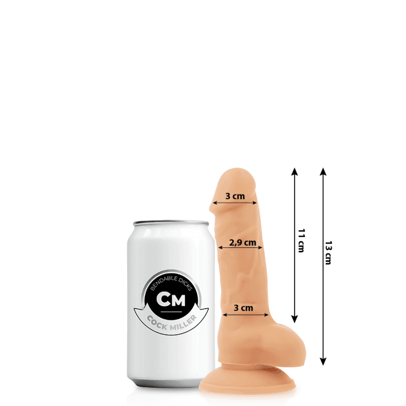 COCK MILLER - SILIKON DICHTE COCKSIL ARTIKULIERBAR 13 CM - Vanelion Paradise