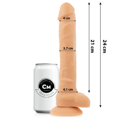 COCK MILLER - SILIKON-DICHTE ARTIKULIERBARES COCKSIL 24 CM