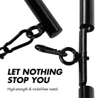 FETISH SUBMISSIVE – Verstellbare Spreizstange (41–62 cm), modular & nickelfrei - Vanelion Paradise