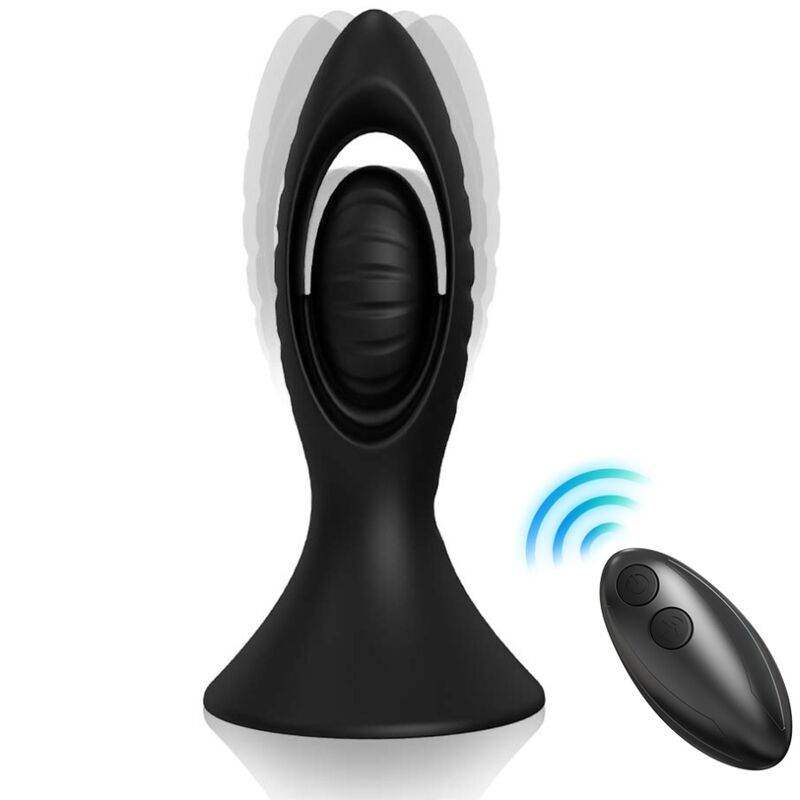 ARMONY - VIBRATOR & ANALPLUG SILIKON SCHWARZ - Vanelion Paradise