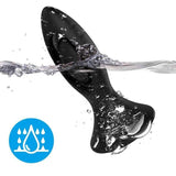 ARMONY - VIBRATOR & ANALPLUG SILIKON SCHWARZ - Vanelion Paradise