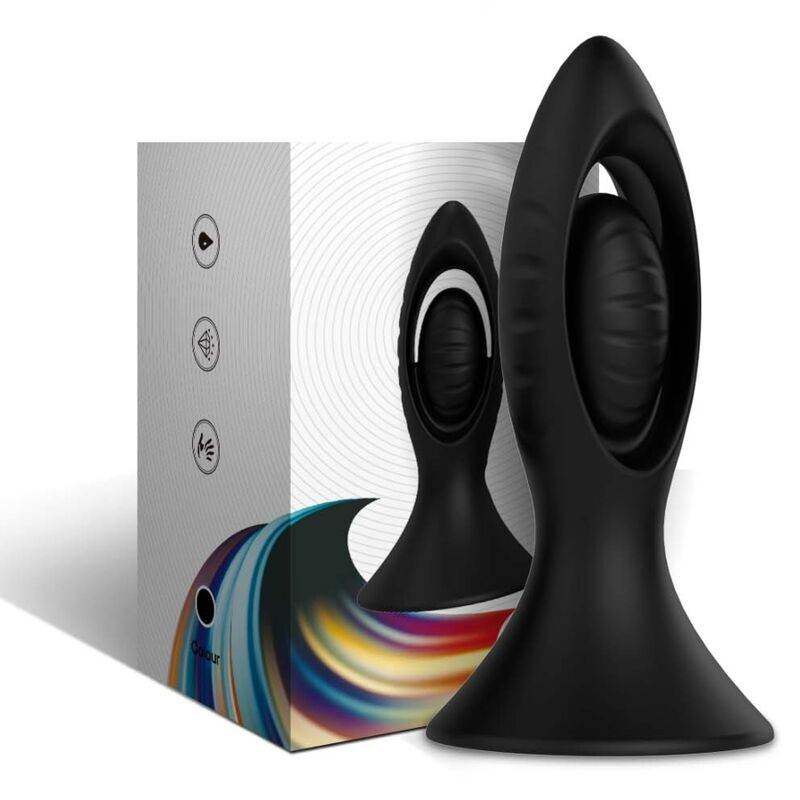 ARMONY - VIBRATOR & ANALPLUG SILIKON SCHWARZ - Vanelion Paradise