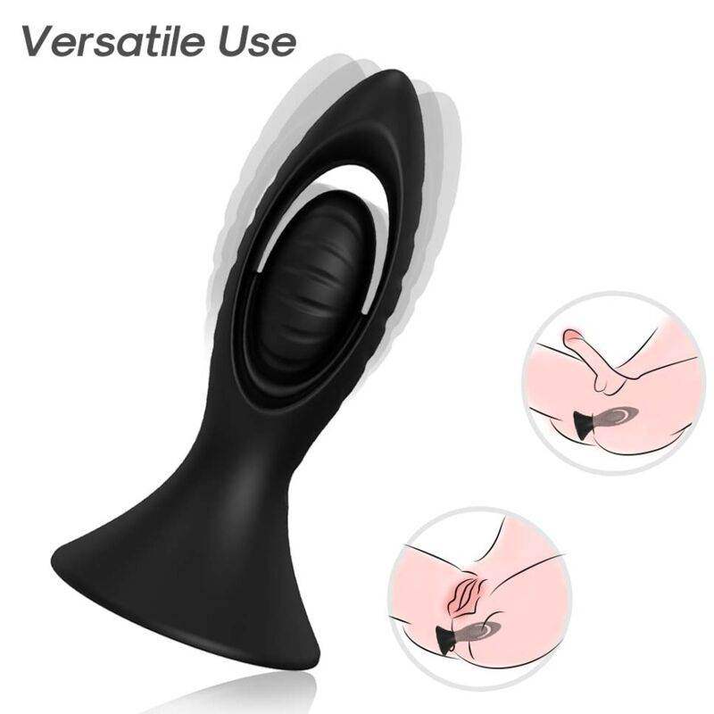 ARMONY - VIBRATOR & ANALPLUG SILIKON SCHWARZ - Vanelion Paradise