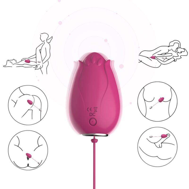 ARMONY - MANDALA EIVIBRATOR G-SPOT FERNBEDIENUNG FUCHSIA - Vanelion Paradise