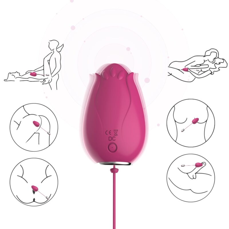 ARMONY - MANDALA EIVIBRATOR G-SPOT FERNBEDIENUNG FUCHSIA