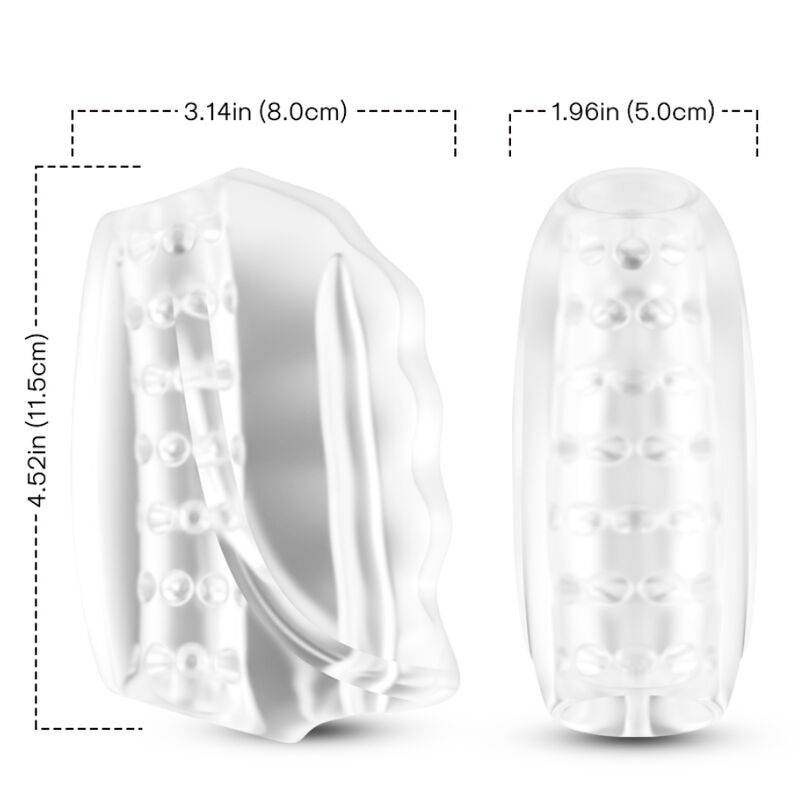 ARMONY - MASTER MASTURBATOR & VIBRATOR TRANSPARENT - Vanelion Paradise