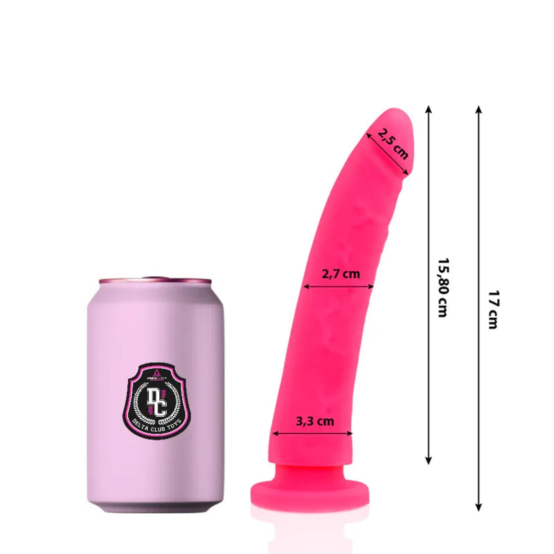 DELTA CLUB - TOYS ROSA DILDO MEDIZINISCHES SILIKON 17 CM -O- 3 CM - Vanelion Paradise