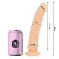 DELTA CLUB - TOYS NATÜRLICHER DILDO AUS MEDIZINISCHEM SILIKON 23 CM -O- 4.5 CM - Vanelion Paradise