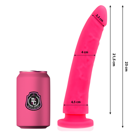 DELTA CLUB - TOYS ROSA DILDO MEDIZINISCHES SILIKON 23 CM -O- 4.5 CM - Vanelion Paradise