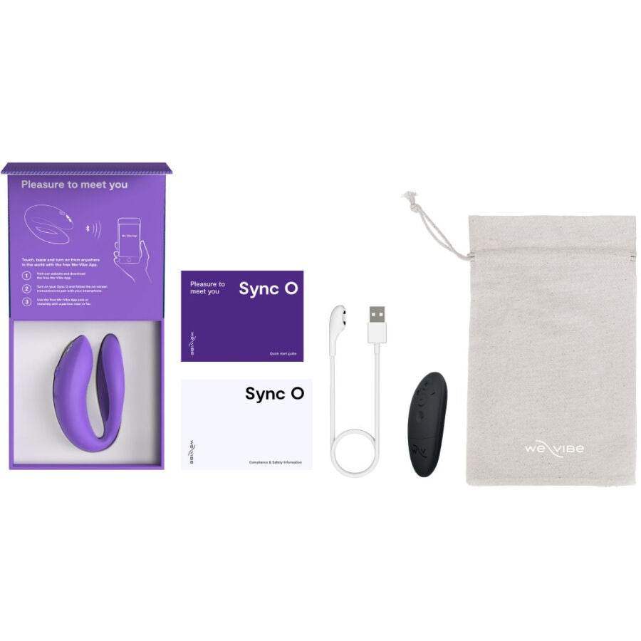 WE-VIBE Sync O – Flexibler Paarvibrator mit Fernbedienung - Vanelion Paradise