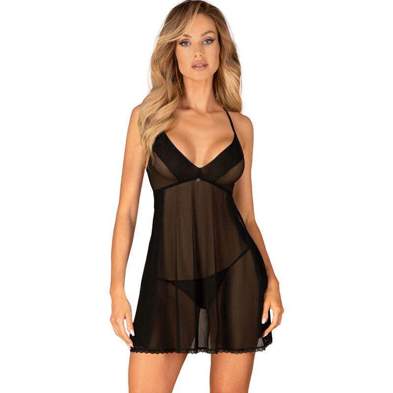 OBSESSIVE - LATINESA BABYDOLL & THONG XS/S - Vanelion Paradise