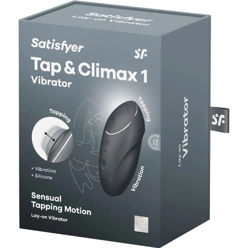Satisfyer Tap & Climax 1 – Auflegevibrator mit Klopffunktion - Vanelion Paradise