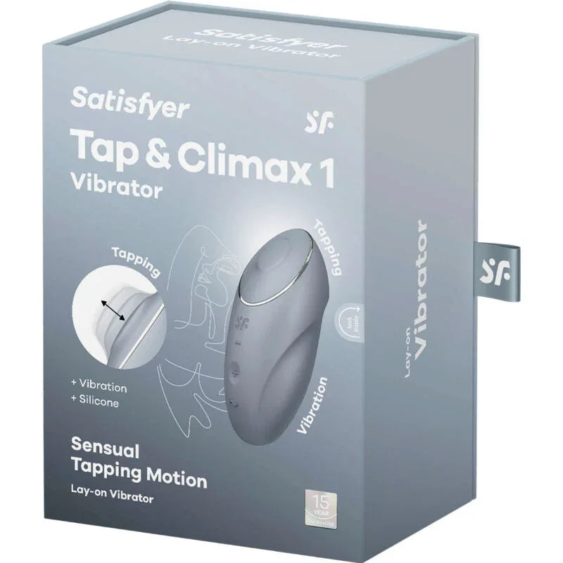 Satisfyer Tap & Climax 1 – Auflegevibrator mit Klopffunktion - Vanelion Paradise