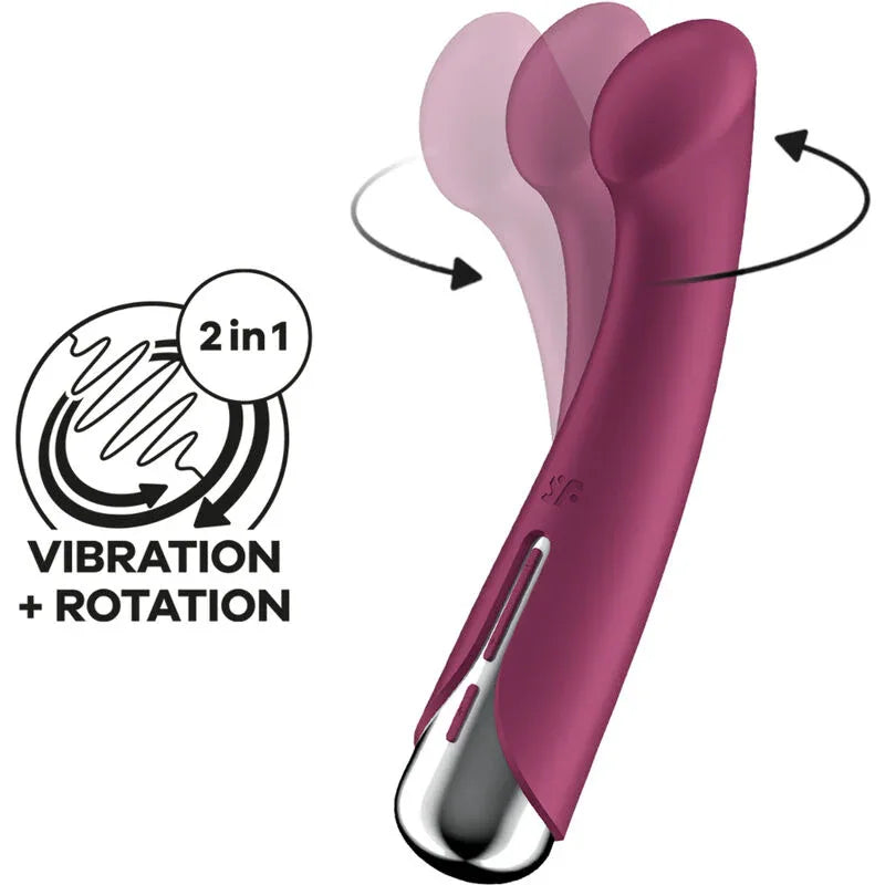 SATISFYER - SPINNING G-SPORT 1 ROTATOR VIBRATOR ROT - Vanelion Paradise