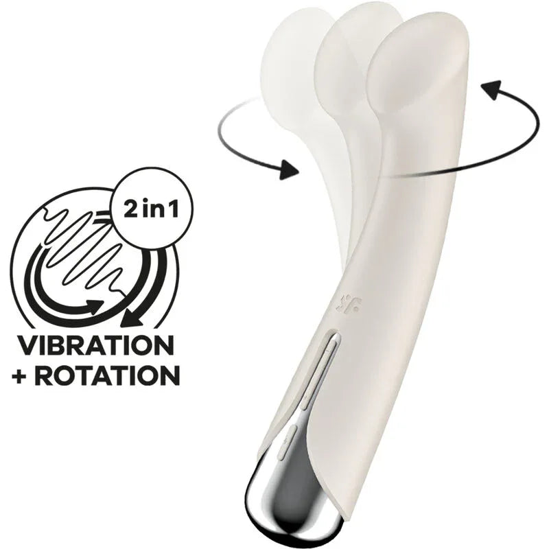 SATISFYER - SPINNING G-SPORT 1 ROTATOR VIBRATOR ROT - Vanelion Paradise