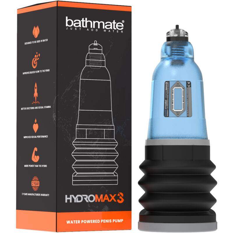 BATHMATE - HYDROMAX 3 AQUA BLAU - Vanelion Paradise