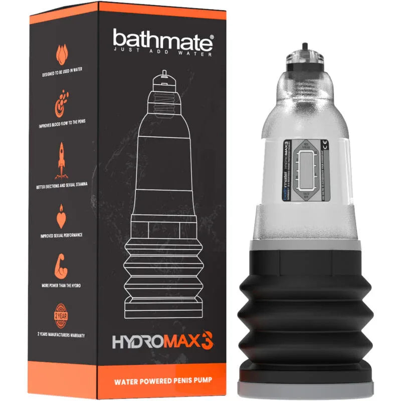 BATHMATE - HYDROMAX 3 TRANSPARENT - Vanelion Paradise