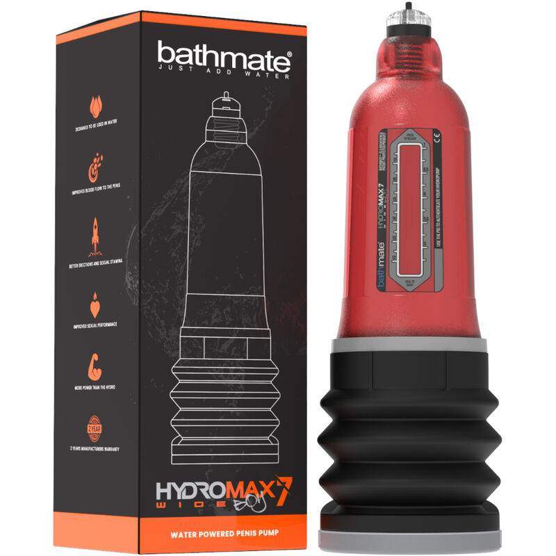 BATHMATE - HYDROMAX 7 WIDE BOY X30 ROT - Vanelion Paradise