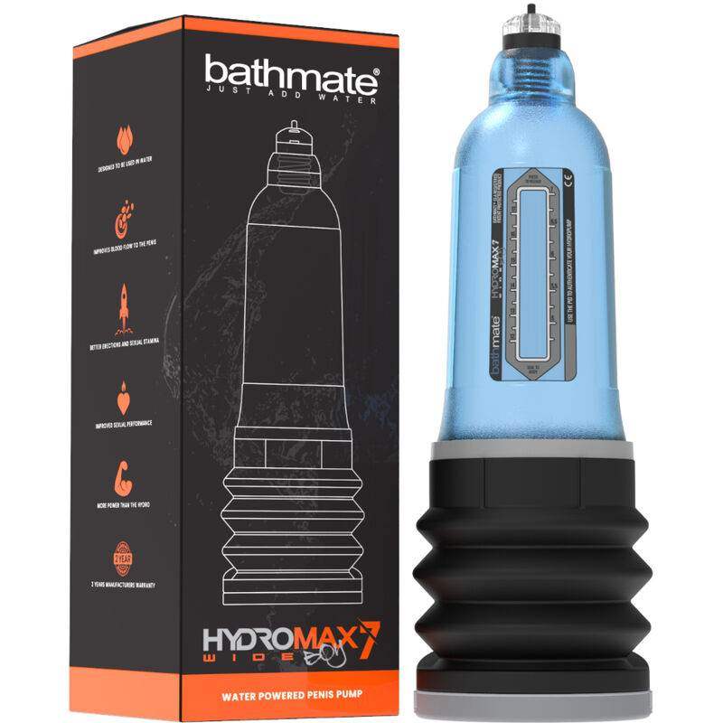 BATHMATE - HYDROMAX 7 WIDE BOY X30 BLAU - Vanelion Paradise