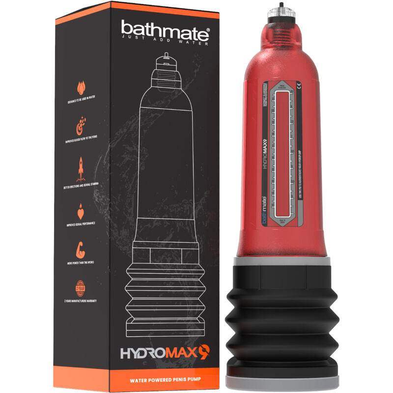 BATHMATE - HYDROMAX 9 RED PENIS-ERHÖHUNGSPUMPE - Vanelion Paradise