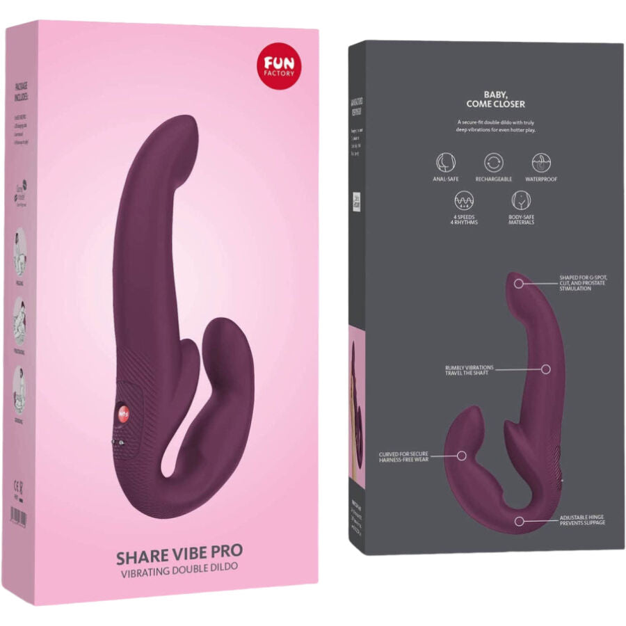 FUN FACTORY - SHARE VIBE PRO DOPPELVIBRATOR VIOLETT