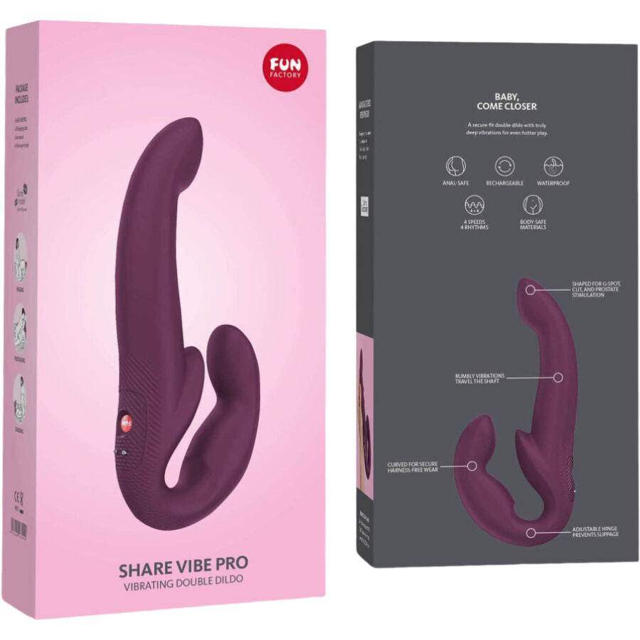 FUN FACTORY - SHARE VIBE PRO DOPPELVIBRATOR VIOLETT - Vanelion Paradise