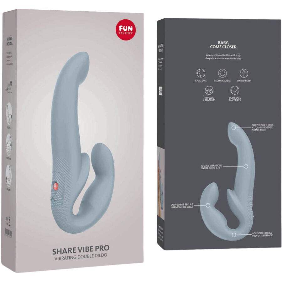 FUN FACTORY - SHARE VIBE PRO DOPPELVIBRATOR VIOLETT - Vanelion Paradise