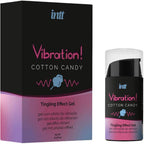 INTT - UNISEX VIBRIERENDES EFFEKTGEL COTTON CANDY 15 ML - Vanelion Paradise