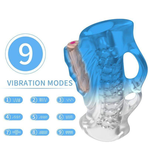 ARMONY - MASTURBATOR FINGER & VIBRATOR BLAUER GRADIENT - Vanelion Paradise