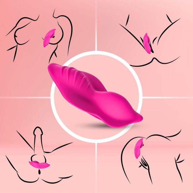 ARMONY - WHISPER TRAGBARES HÖSCHEN VIBRATOR MIT FERNBEDIENUNG FUCHSIA - Vanelion Paradise