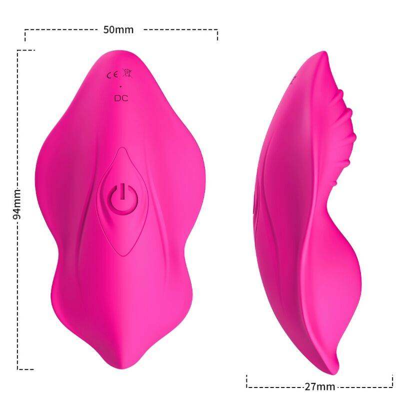 ARMONY - WHISPER TRAGBARES HÖSCHEN VIBRATOR MIT FERNBEDIENUNG FUCHSIA - Vanelion Paradise