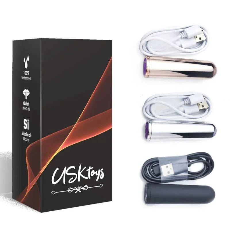 ARMONY - VIBRATOR-KUGEL SILBER 2.1 CM X 7.9 CM - Vanelion Paradise