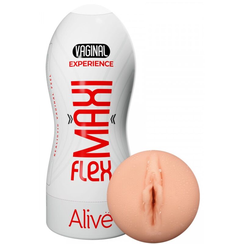 ALIVE - MAXI FLEX MÄNNLICHER MASTURBADOR VAGINAL GRÖSSE L