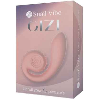 SNAIL VIBE - GIZI DUAL STIMULATOR ROSA