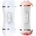 ARMONY - DOPPELTER VAGINA- UND MUNDVIBRATOR MASTURBATOR WEISS - Vanelion Paradise