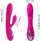 ARMONY - FLEXIBLER VIBRATOR & STIMULATOR MIT FUCHSIA-WRMEEFFEKT - Vanelion Paradise