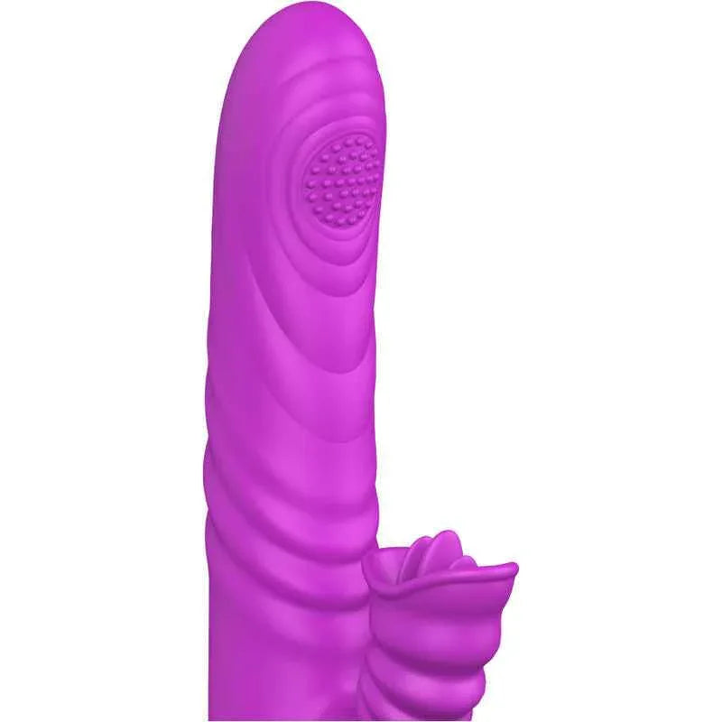 ARMONY - ANGELIA MULTIFUNKTIONSVIBRATOR MIT STIMULIERENDEM ZUNGENVIOLETTEN WRMEEFFEKT - Vanelion Paradise
