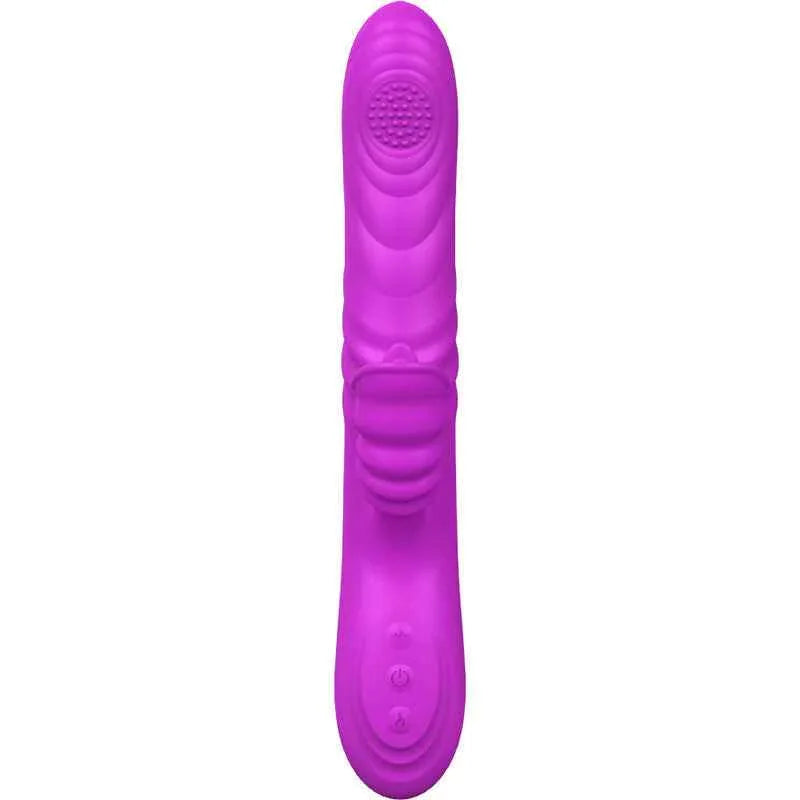ARMONY - ANGELIA MULTIFUNKTIONSVIBRATOR MIT STIMULIERENDEM ZUNGENVIOLETTEN WRMEEFFEKT - Vanelion Paradise