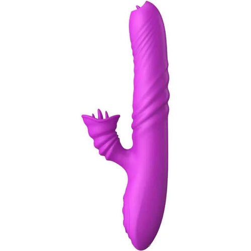 ARMONY - ANGELIA MULTIFUNKTIONSVIBRATOR DOPPELZUNGE VIOLETTER WRMEEFFEKT - Vanelion Paradise