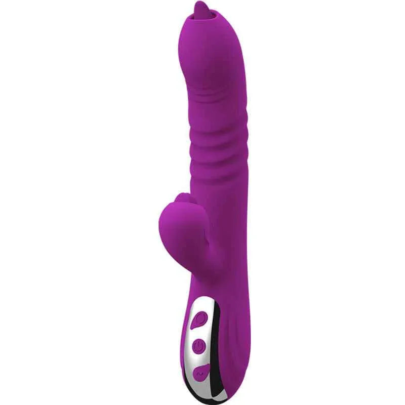 ARMONY - FAIRY MULTIFUNKTIONSVIBRATOR DOPPELZUNGE VIOLETTER WRMEEFFEKT - Vanelion Paradise