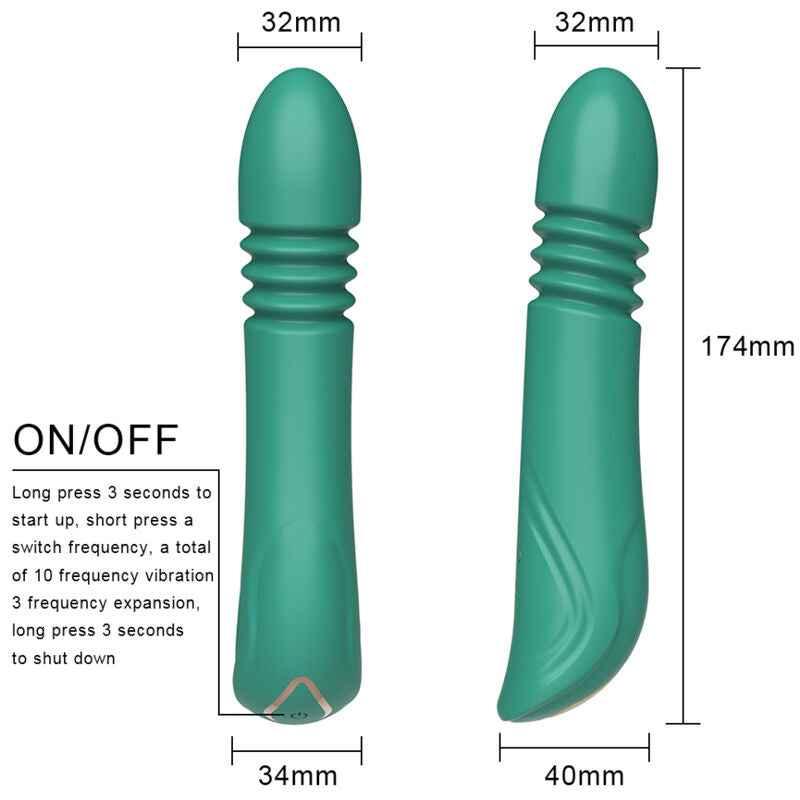ARMONY - GRÜNER G-SPOT-VIBRATOR & STIEFEN - Vanelion Paradise