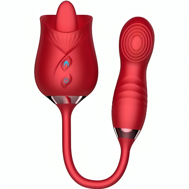 ARMONY - DELIGHT FLOWER VIBRATOR & BUMPING MIT ROTER ZUNGE